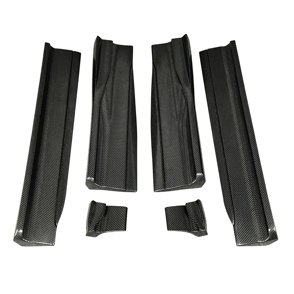 Dry Carbon Fiber Rocker Panel Side Skirts for Lamborghini Urus