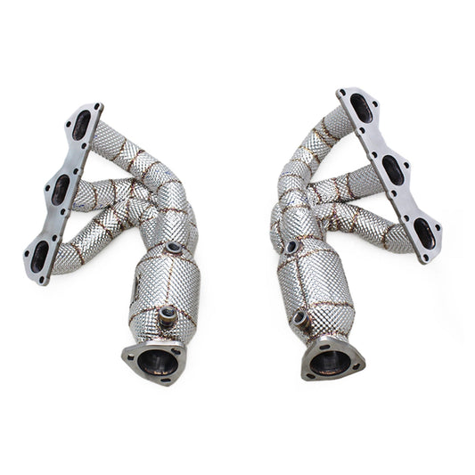 Catted Exhaust Manifold for Porsche Boxster Cayman 987 987.2