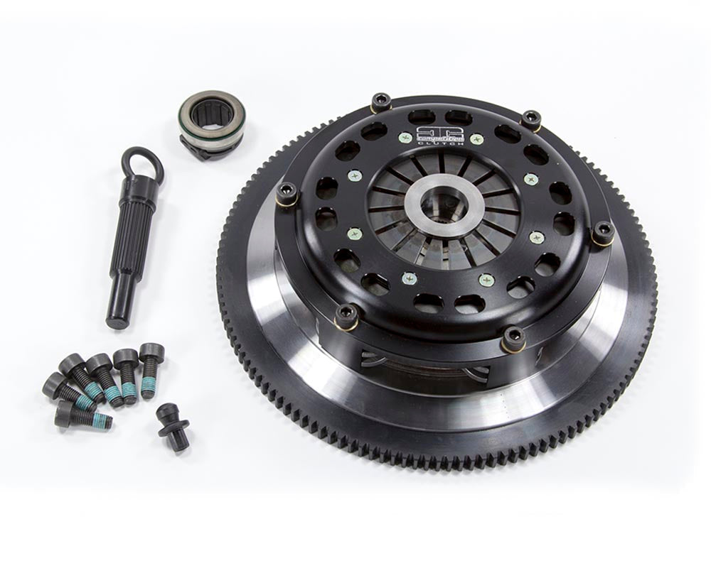 Comp Clutch LSX 6 Bolt 184mm Rigid Twin Disc Clutch Kit (Requires Custom Bearing) - Mammoth Racing -