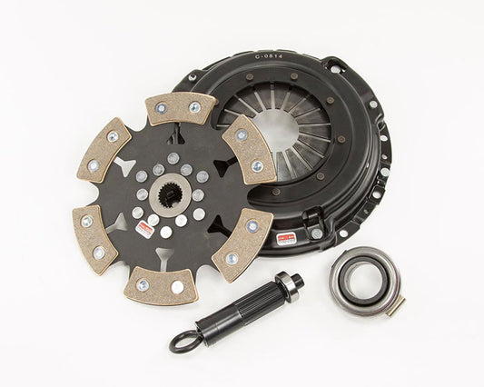 Comp Clutch 1990-1997 Geo Prizm Stage 4 - 6, 6 Puck Sprung Ceramic Disc (Clutch Disc ONLY) - Mammoth Racing -
