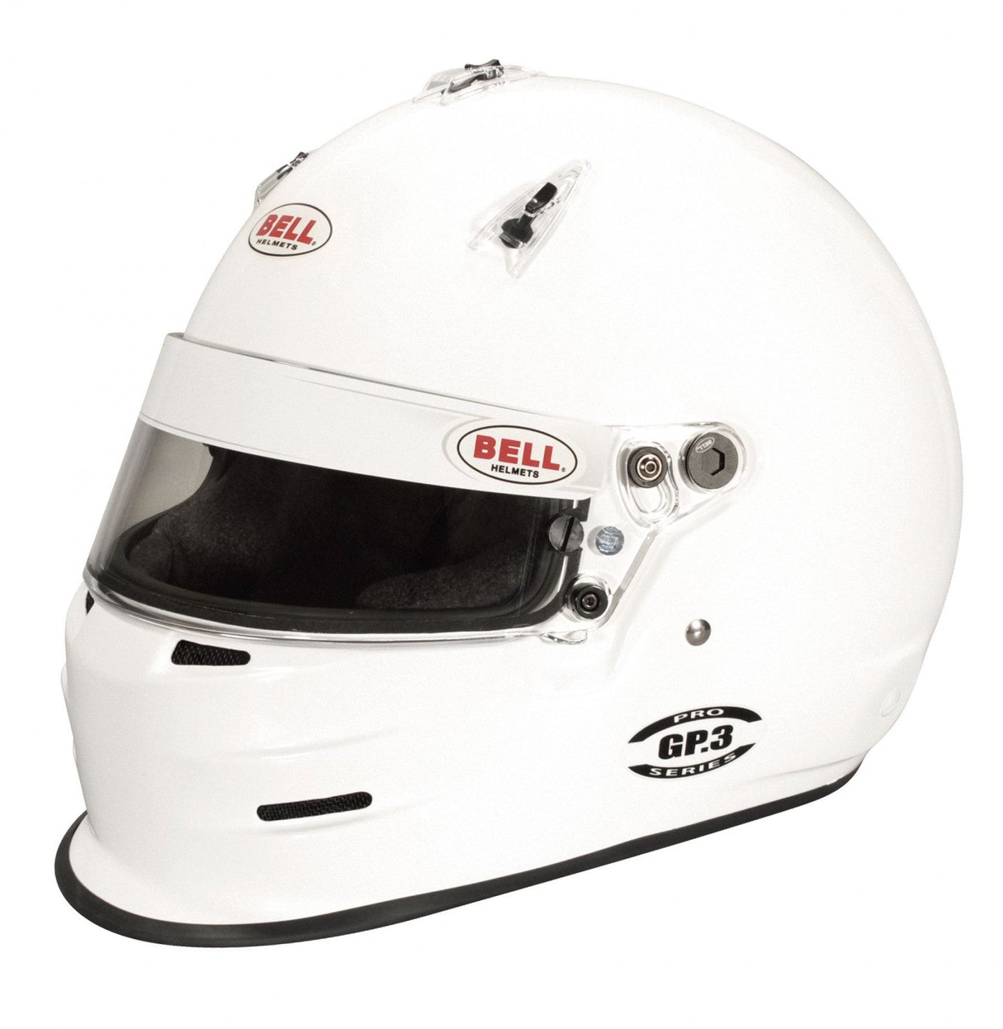 Bell GP3 White Racing Helmet - 58 cm - My Store