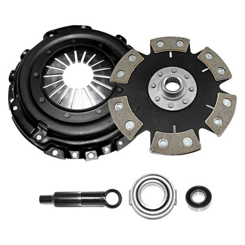 Comp Clutch 1993-1995 Honda Civic Del Sol Stage 4 - 6 Pad Rigid Ceramic Clutch Kit - Mammoth Racing -