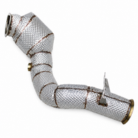 High Flow Catted Downpipe for Mercedes Benz E200 E300 W213 C238 2.0T