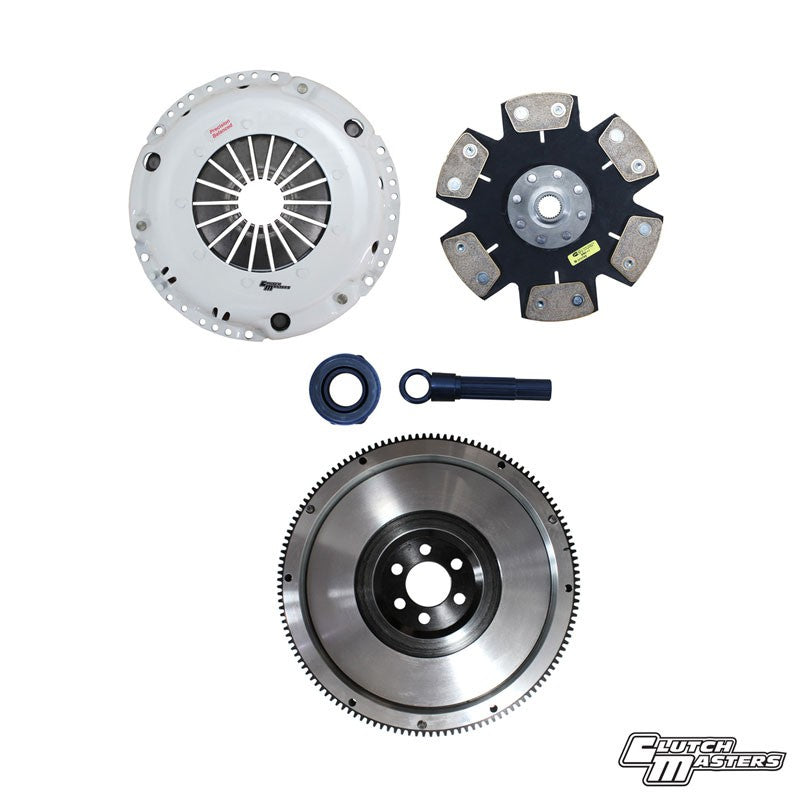 Heavy Duty Pressure Plate. 6-Puck Rigid Ceramic Disc. Steel Flywheel Included. - Mammoth Racing -