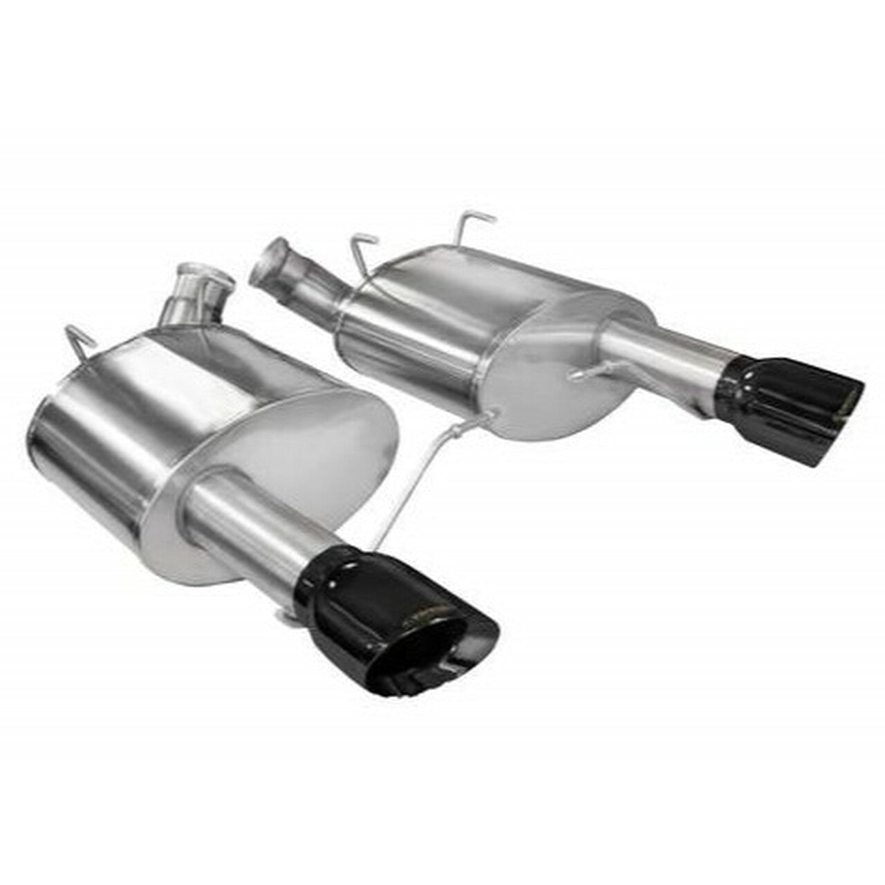 Corsa 11-14 Ford Mustang GT/Boss 302 5.0L V8 Black Sport Axle-Back Exhaust - Mammoth Racing -