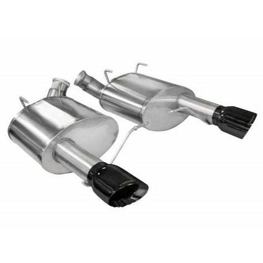 Corsa 11-14 Ford Mustang GT/Boss 302 5.0L V8 Black Sport Axle-Back Exhaust