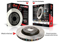 DBA Mazda RX-7 Upgrade R Front Slotted 4000 Series Slotted Rotor - Mammoth Racing -