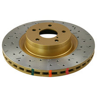 DBA 03-05 Neon SRT-4 Front Cross Drilled/Slotted 4000 Series Rotor - Mammoth Racing -