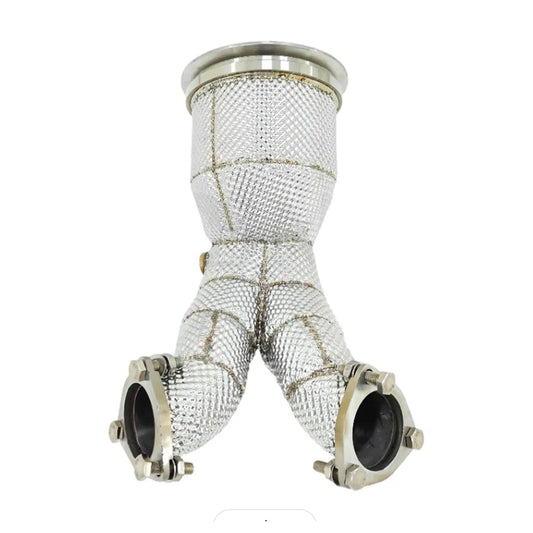 High Flow 304 Stainless Exhaust Downpipe for Audi SQ5 B9 3.0T