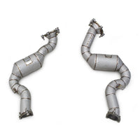 Catted High Flow 304 Stainless Exhaust Downpipe for Audi RS6 C7 4.0TT