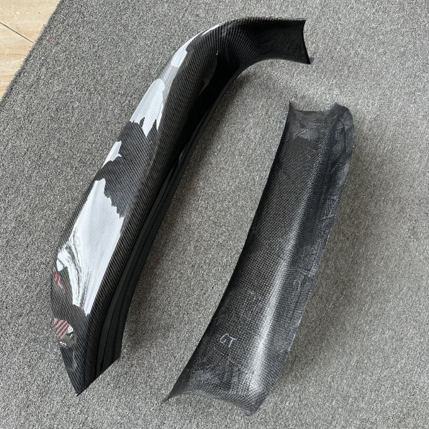 Carbon Fiber Interior Door Sill Covers for McLaren GT