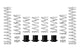 Eibach Pro-UTV 17-19 Polaris RZR XP1000 2-Seat EPS Stage 2 Performance Springs - My Store