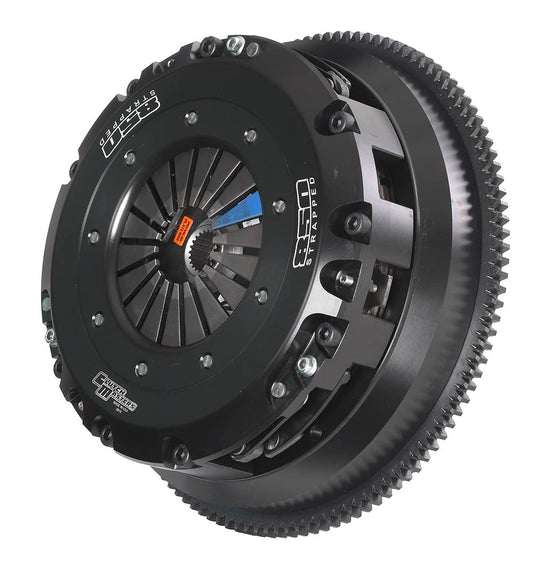 Clutch Masters 10-17 Audi S4 B8 Supercharged FX850 Strapped Twin Disc Clutch Kit w/ Steel Flywheel