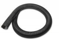 Holley EFI 573-113 Bulk Split Wire Loom Tubing 1 1/4 in. Braided F6 Tubing 50 ft. Black Bulk Split Wire Loom Tubing - My Store