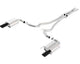 Borla Atak S Cat-Back 15-17 Ford Mustang GT 5.0L V8 MT/AT 2.5in pipe 4in tip (Black Chrome) - Mammoth Racing -