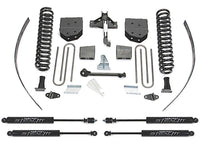 Fabtech 08-10 Ford F250 4WD 8in Rear Block Kit w/Overload - Mammoth Racing