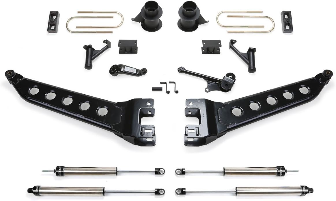 Fabtech 13-18 Ram 3500 4WD w/Factory Radius Arms 5in Basic System w/DL Shocks - GT3 Racing