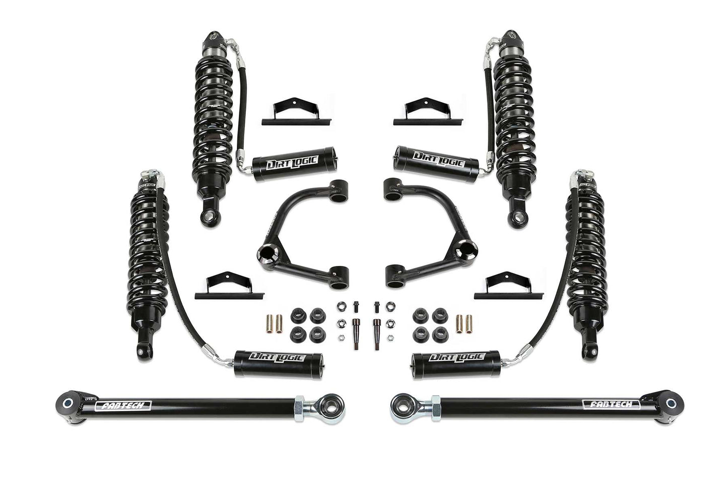 Fabtech 08-16 Ford F-250/f-350 4WD Diesel 2.5in Basic Coilover Kit w/Stealth - Mammoth Racing -