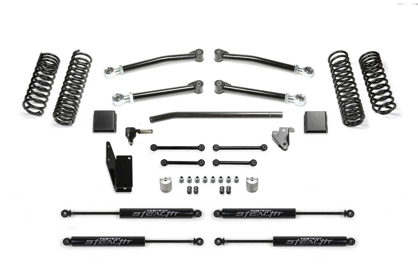 Fabtech 20-21 Jeep JT 4WD Diesel 5in Trail w/ Stealth - Mammoth Racing -