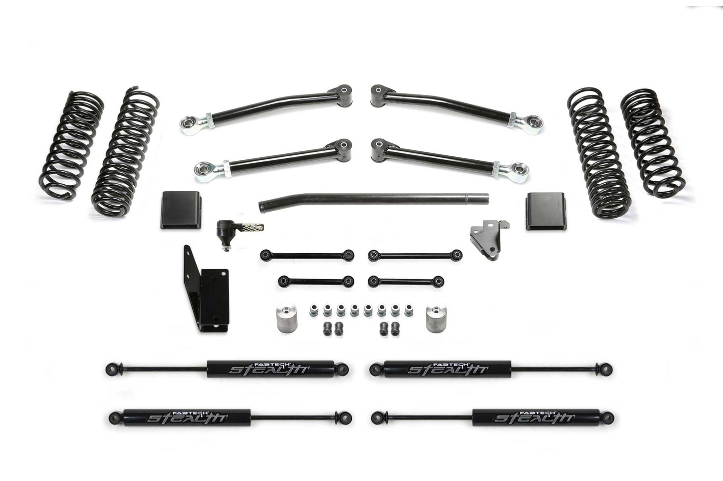 Fabtech 20-21 Jeep JT 4WD Diesel 5in Trail w/ Stealth - Mammoth Racing -