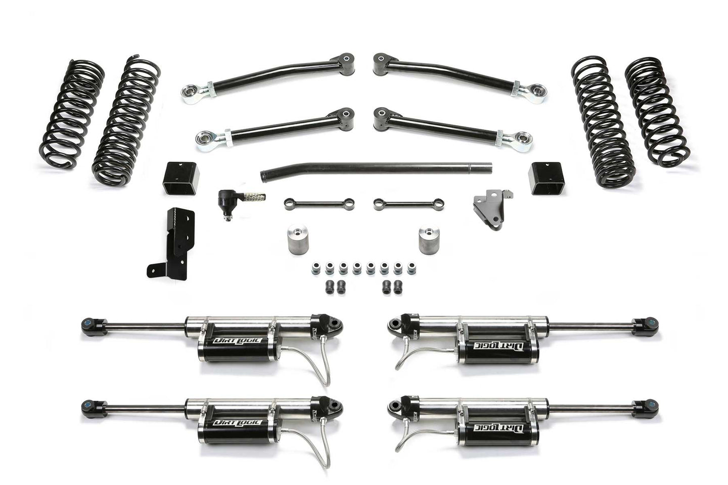 Fabtech 2021 Jeep JL 4XE 4 Dr  3in Trail w/ Dlss Shks - Mammoth Racing -