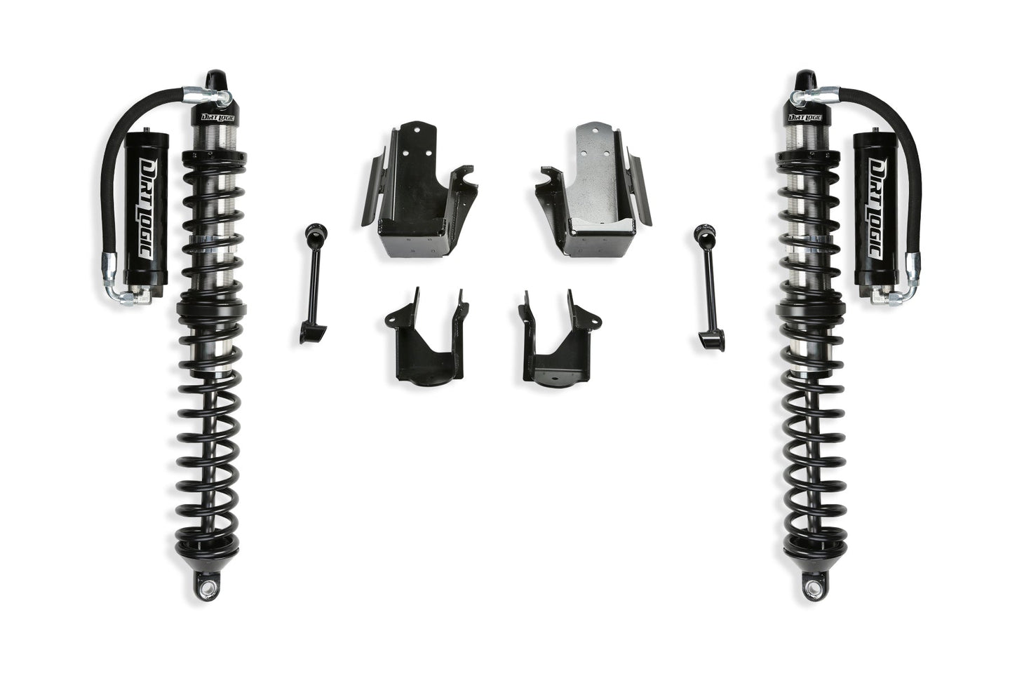 Fabtech 21-22 Jeep JL 4-Door 5in Coilover Conversion w/DLSS 2.5 Resi - Mammoth Racing -