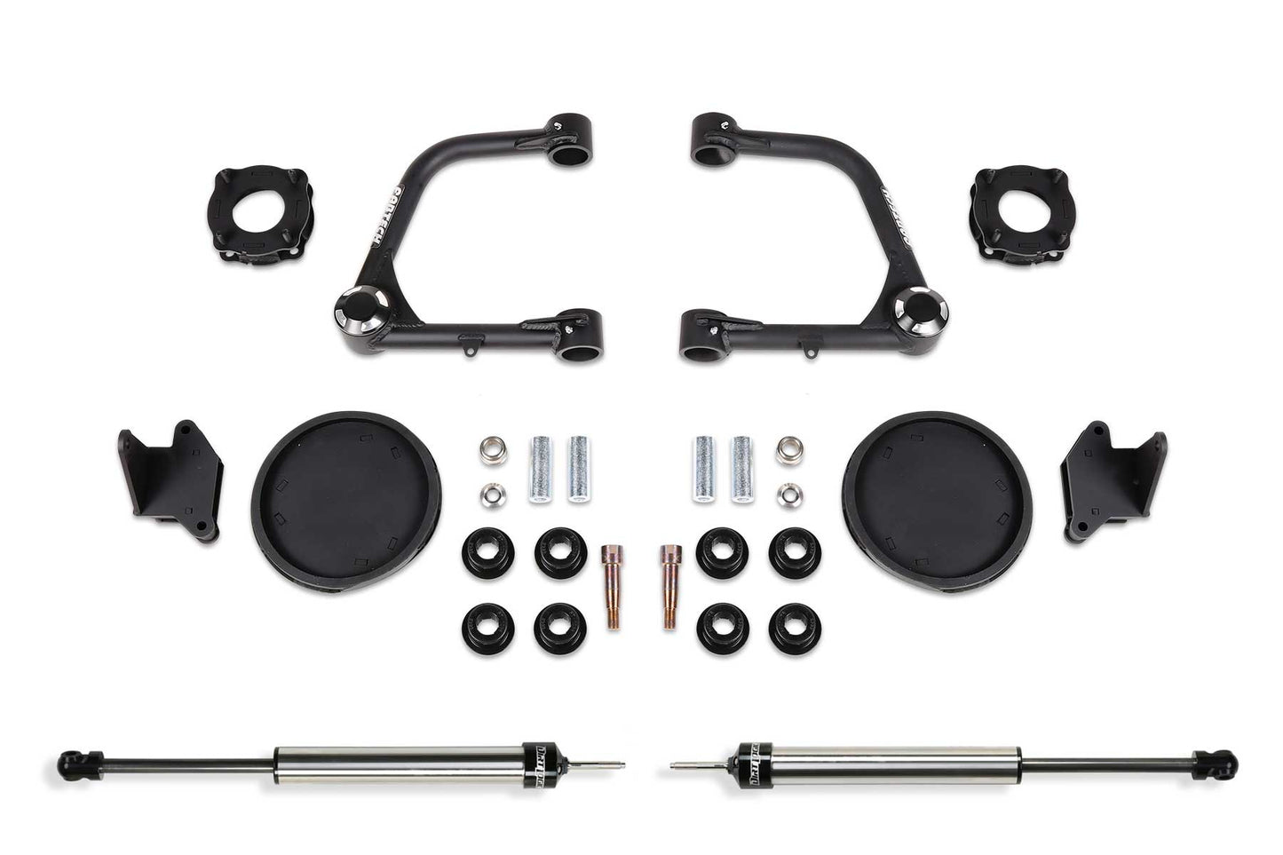 Fabtech 2022 Toyota Tundra 3in Uniball UCA Lift Kit - Front Shock Spacers & Rear Coil Spring Space - Mammoth Racing -