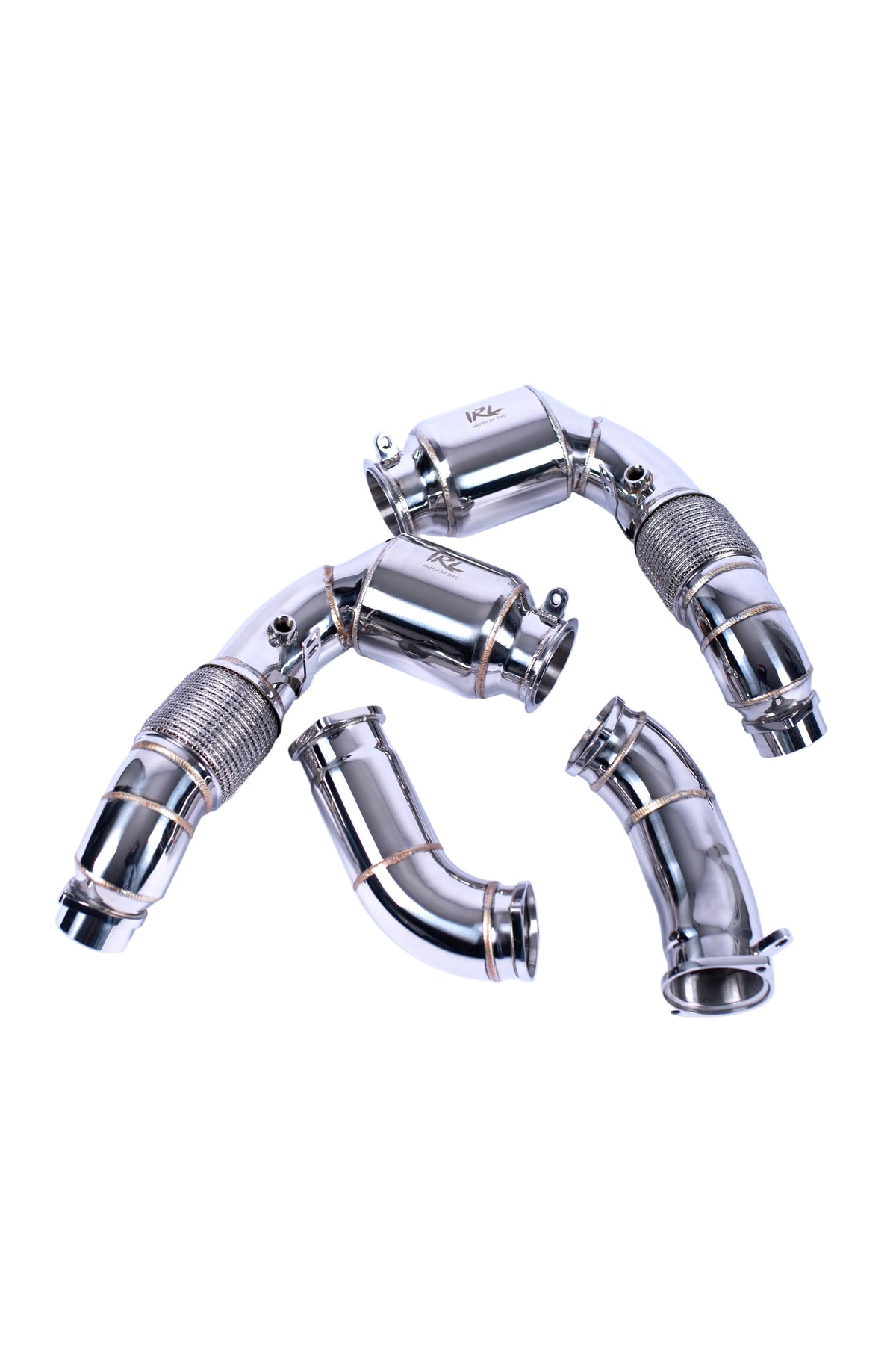 IRL G90 G99 M5 MaxFlow 400 CEL Downpipes