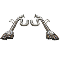 3" Axle Back Exhaust For Caprice PPV 6.0L 3.5" Quad Tips High Flow 304ss