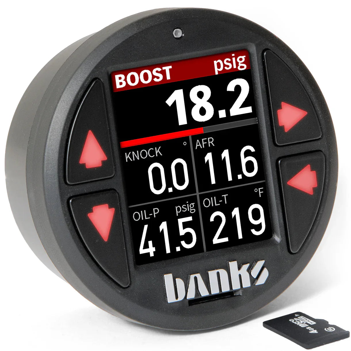 Banks Power Replacement iDash 1.8 Legacy Gauge Only (No OBD Harness) - Mammoth Racing -