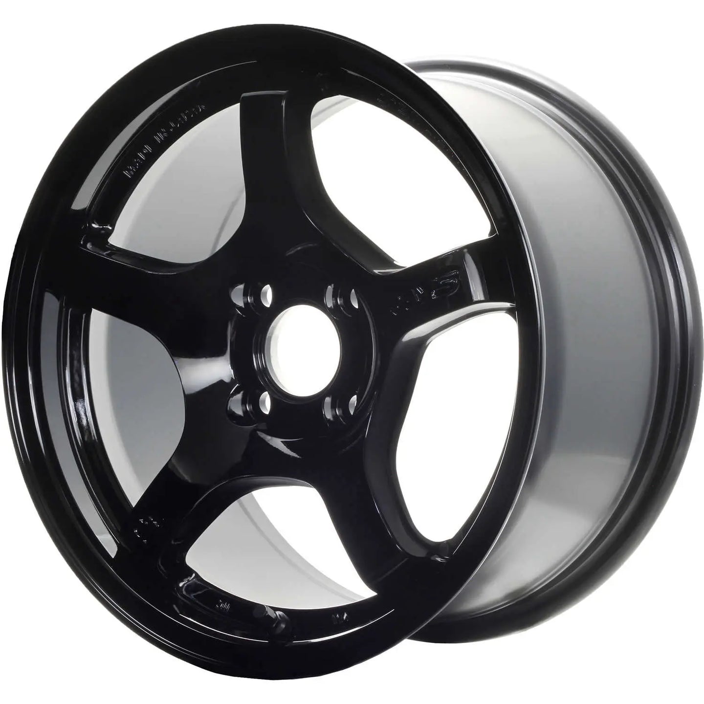 Gram Lights 57cr 18x8.5 +37 5x114.3 Gloss Black Wheel - Mammoth Racing -