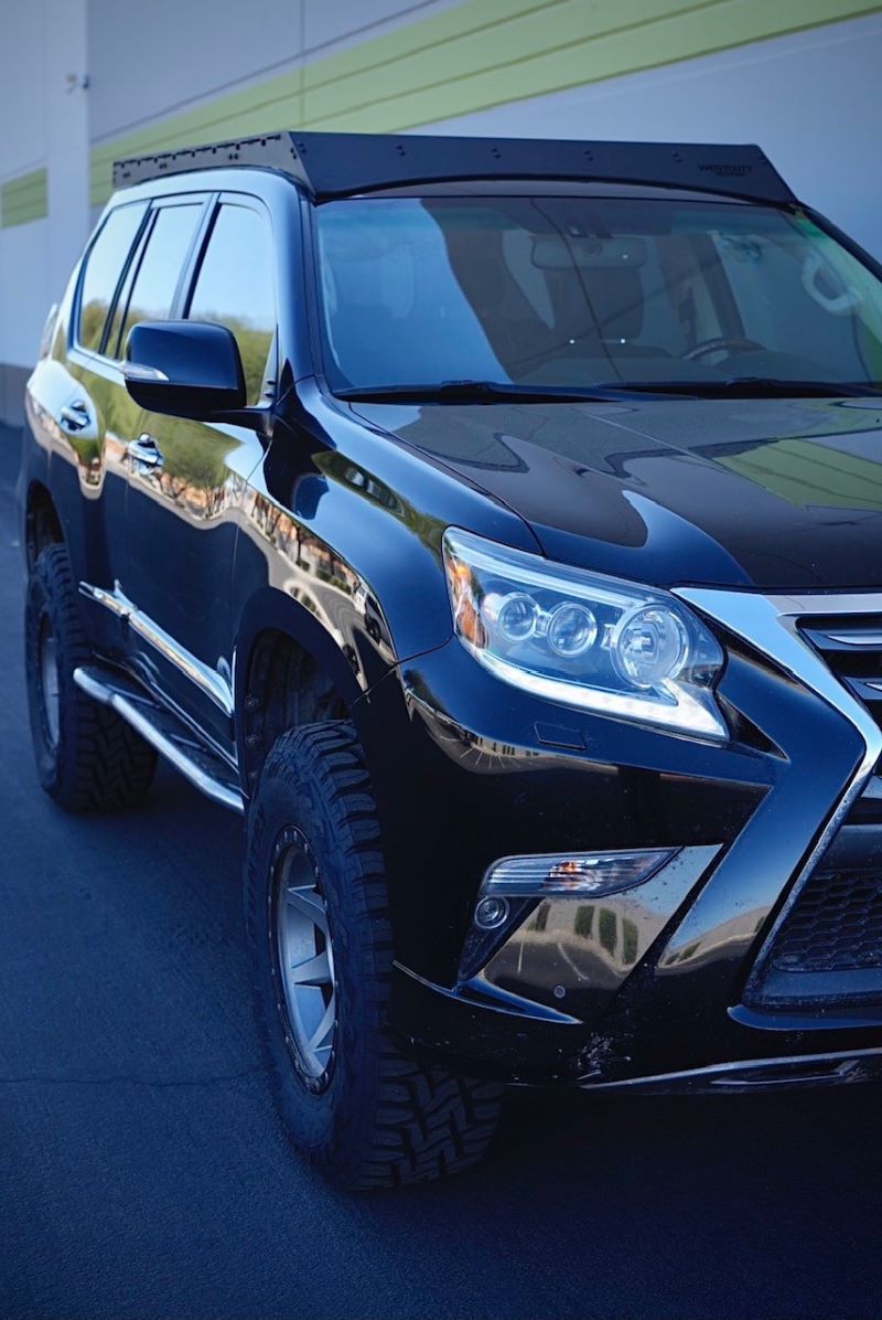 Roof Rack, Middle Tab, Lexus Gx460, RAW - My Store