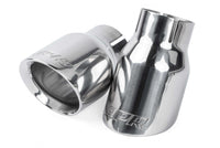 APR Double-Walled 3.5" Slash-Cut Tips (Polished Silver) - Set of 2 - My Store