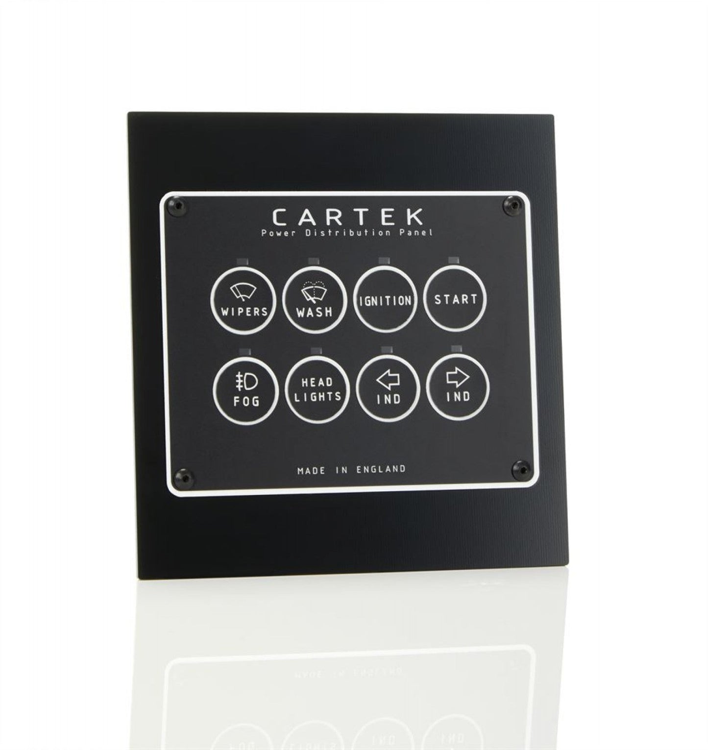 Cartek 8 Channel Power Distribution Panel - Retro Edition - Mammoth Racing -