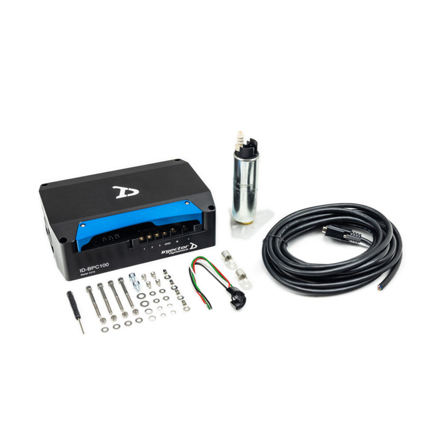 Injector Dynamics 1100lph Fuel Pump System Includes Bpc100 and TI E5lm Pump - Mammoth Racing -
