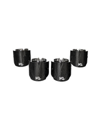 IRL G8X 4.5” M2 M3 M4 OEM Replacement Tips Slant Cut