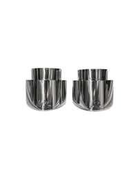 IRL G8X 4.5” M2 M3 M4 OEM Replacement Tips Slant Cut