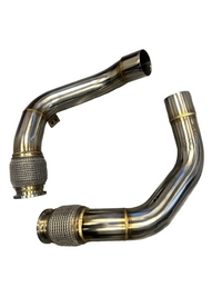 IRL F95 F96 S63 Maxflow Secondary Downpipes