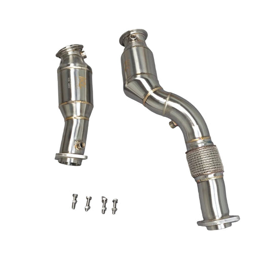 IRL G8X EPA Compliant 400 Cell Catted Downpipes