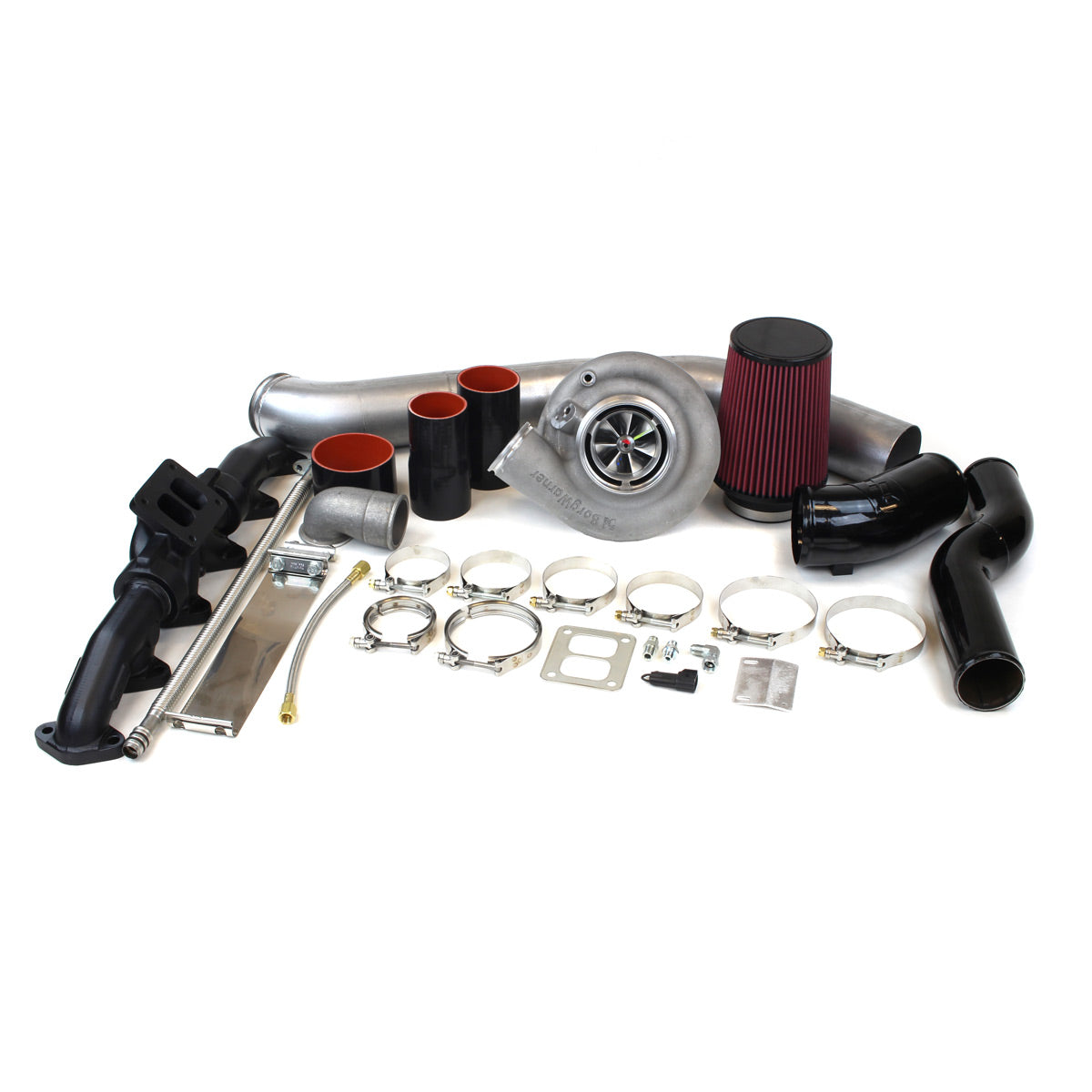 Industrial Injection 03-07 Dodge 5.9l S300 Sx-e 64/74 w/.91 A/R Single Turbo Kit - My Store