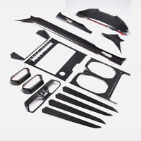 Full Carbon Fiber Interior Trim Cover Set Fits Lamborghini URUS Lambo 2018+