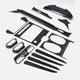 Full Carbon Fiber Interior Trim Cover Set Fits Lamborghini URUS Lambo 2018+