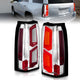 ANZO 2015-2020 Chevrolet Tahoe LED Tail Lights w/ Light Bar Chrome Housing Clear Lens - Mammoth Racing -