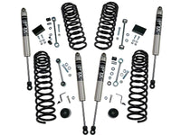 Superlift 07-18 Jeep Wrangler JK Unlimited 4 Door 2.5in Lift Kit w/ Fox 2.0 Shocks - Mammoth Racing -