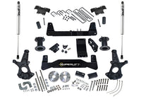 Superlift 14-18 Chevy Silv 1500 4WD 6.5in Lift Kit w/ Alum/Steel Control Arms w/ Fox 2.0 Shocks - Mammoth Racing -