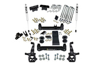 Superlift 2019 GM 1500 Excl GT4/Trailboss 6in Lift Kit Sway Bar Diff Drop Strut Spacers - Front - Mammoth Racing -
