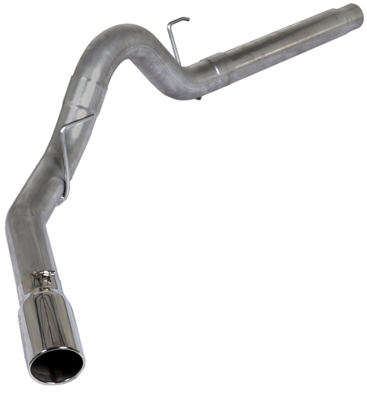 Diamond Eye 18-19 Ford 3.0L Powerstroke F150 - 4in Aluminized DPF Back Exhaust Kit w/ Tip 4512BRA-DE