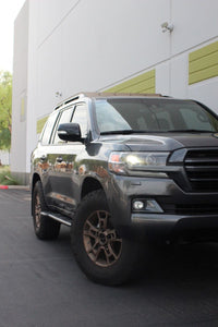 Sliders, Toyota Landcruiser, 0 DEG W TOP Plates, MIG Hrew, Black - My Store