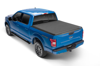 Lund 21+ Ford F-150 Genesis Elite Tri-Fold Tonneau Cover - Black - Mammoth Racing -