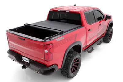 Lund 2019 Chevrolet Silverado 1500 (5.5ft. Bed) Genesis Elite Roll Up Tonneau Cover - Black - My Store